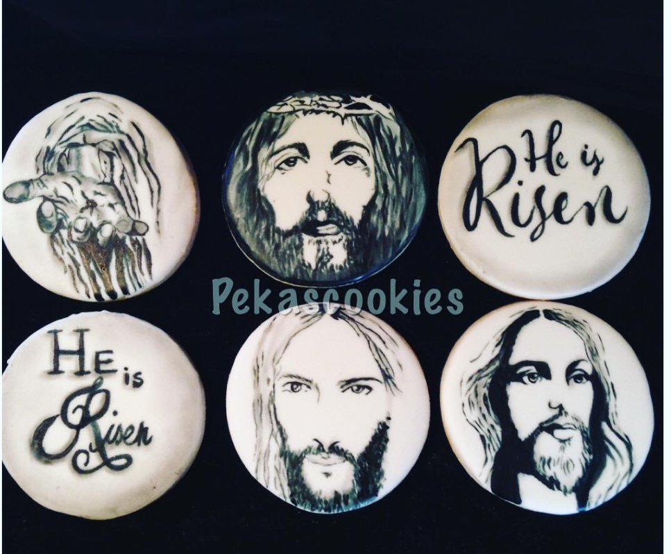 Beautiful decorated cookies by Pekascookies